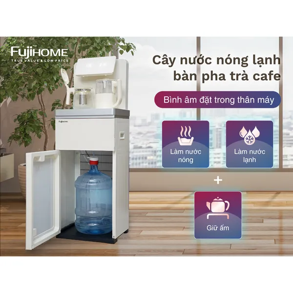Cây Nước Nóng Lạnh Bàn Trà Fujihome TB-231C