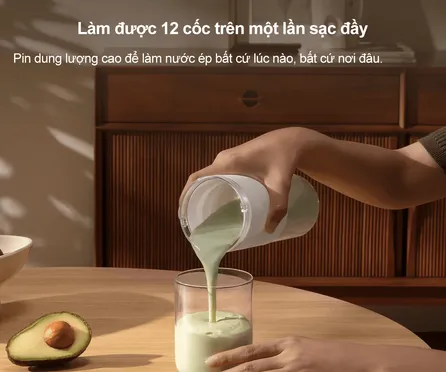 Máy Xay Sinh Tố Xiaomi Portable Blender GL (BHR9223GL) 7