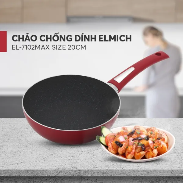 Chảo Chống Dính Elmich EL-7102Max Size 20cm