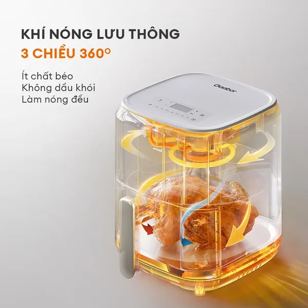 Nồi Chiên Không Dầu Gaabor GA-E45A