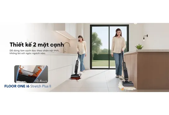 Máy Lau Sàn Hút Bụi Tineco Floor One i6 Stretch Plus II 23