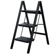 Thang Ghế Gấp Gọn Thông Minh 3 Bậc Fujihome SL103B (Black)