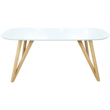Bàn Ăn SPRING 1.8M NS9261 Trắng/Sồi