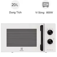 Lò Vi Sóng Electrolux EMM20K22W 20 Lít