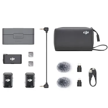 Thiết Bị Thu Âm Không Dây DJI Mic 2 (2TX + 1RX + 1 Hộp sạc Mic) _DMT02&DMR02&DMC02 7