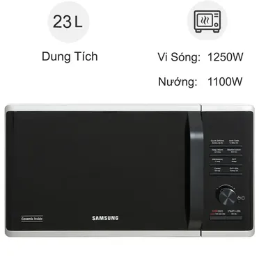 Lò vi sóng Samsung MG23K3515AS/SV 23 lít
