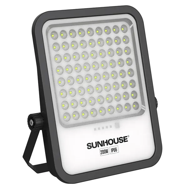 Đèn Pha Năng Lượng Mặt Trời Dùng Ngoài Trời, Sân Vườn Eco Sunhouse SHE-LECPLSE01.200W