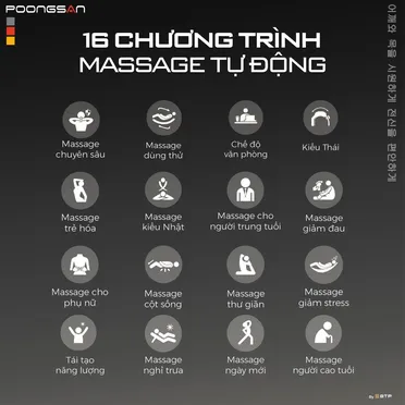 Ghế Massage Cao Cấp Poongsan MCP-906 6