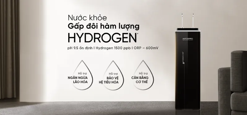 Máy Lọc Nước Mutosi Hydrogen Pro Plus Ion Kiềm MP-F081-HC4H5 3
