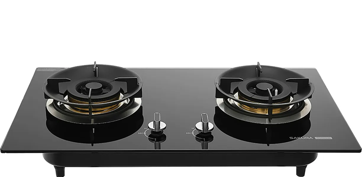 Bếp gas âm đôi Sakura SG-2665GB