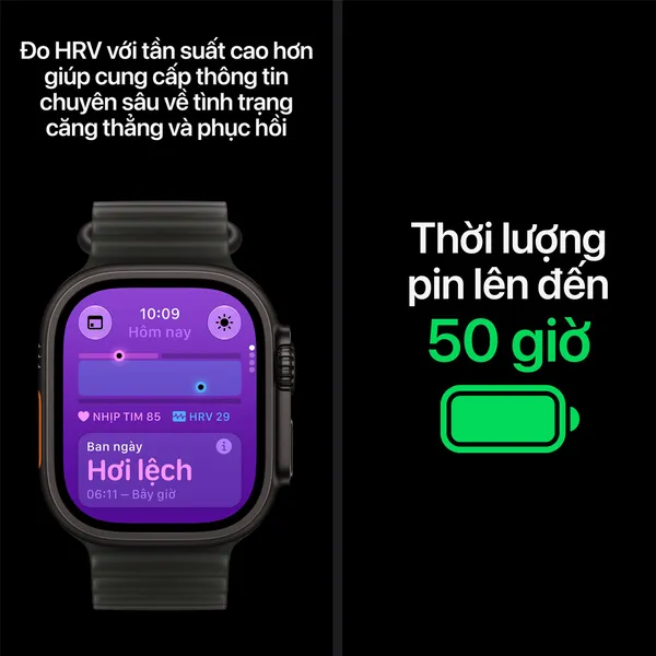 Apple Watch Ultra 4 GPS + Cellular 49mm Viền Titanium Dây Ocean