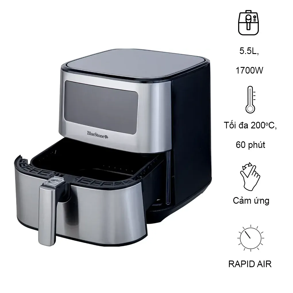 Nồi chi&ecirc;n kh&ocirc;ng dầu AFB-5878 5.5 L&iacute;t
