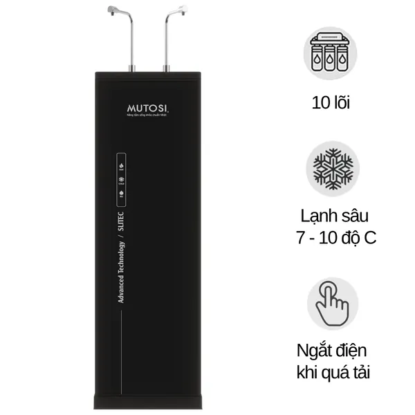Máy Lọc Nước Nóng Lạnh Nguội 10 Lõi Mutosi MP-360D