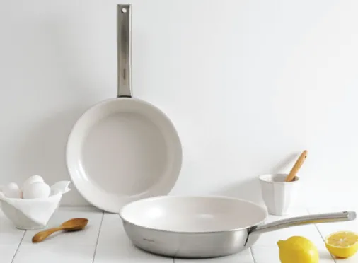 Chảo Inox 3 Lớp Edelkochen Chống Dính Ceramic 28cm EC-128 2