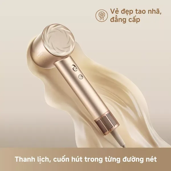 Máy Sấy Tóc Tốc Độ Cao Dreame Hair Dryer GloryUni AHG20W Màu Vàng