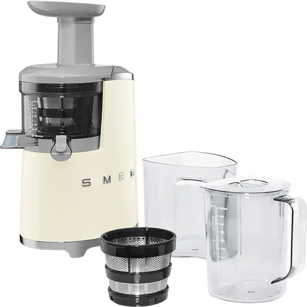 Máy Ép Chậm SMEG SJF01CREU - Kem