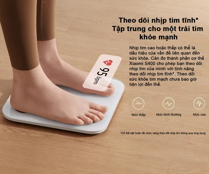Cân Sức Khỏe Xiaomi Body Composition Scale S400 (BHR7793GL)