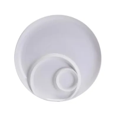 ĐĨA THỨC ĂN NHẸ BAMBUS TRẮNG BB-641