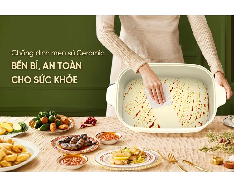 Nồi Lẩu Điện Sunhouse SHD4560 6 Lít