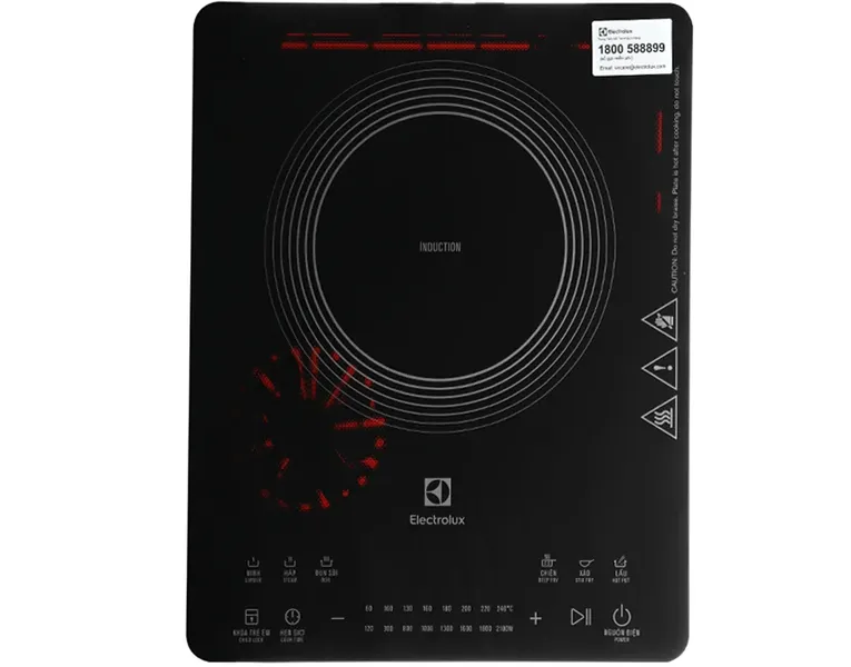 Bếp từ đơn Electrolux ETD42SKR 2100W (Tặng Kèm Nồi)