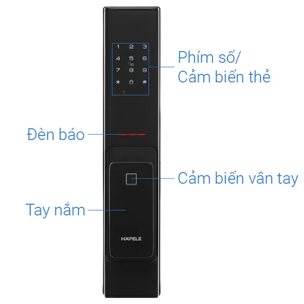 Khóa Điện Tử HAFELE PP8100 912.20.260