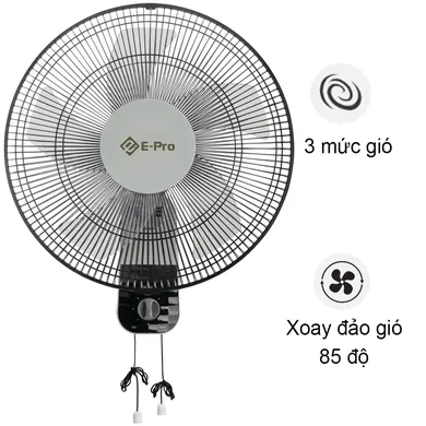 Quạt Treo Tường E-Pro VEP-WF40-B1 55W