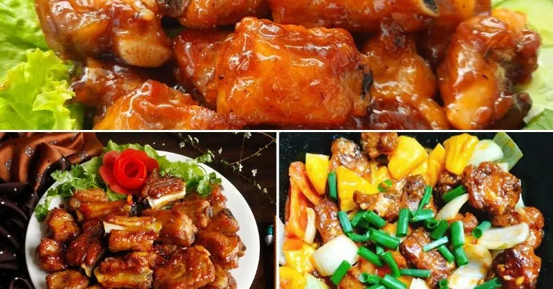 3 cách làm sườn xào chua ngọt đậm đà, cuốn vị cực bắt cơm