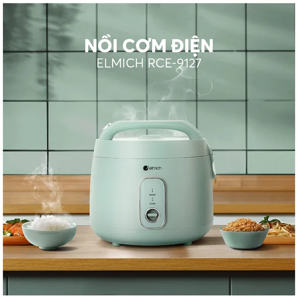 Nồi Cơm Điện Elmich RCE-9127 1.8 Lít