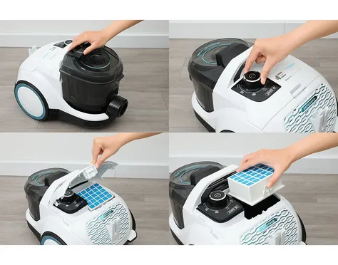 Máy Hút Bụi Dạng Hộp Bosch BGS21WHYG 7