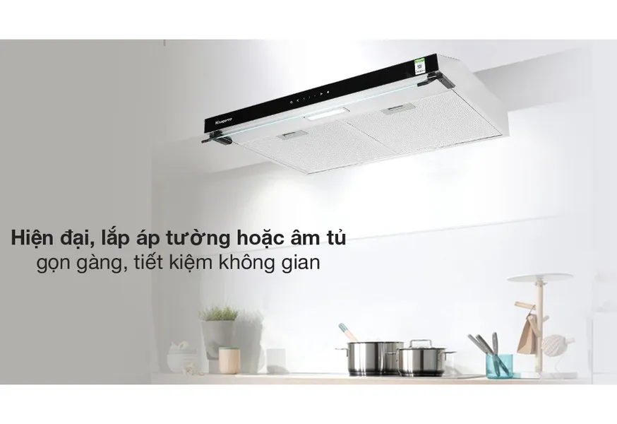 Máy Hút Mùi Áp Tường Kangaroo KG70RS