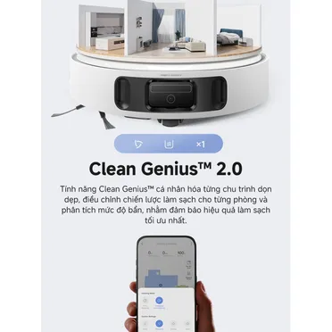 Robot Hút Bụi Lau Nhà Mova E40 Ultra 13