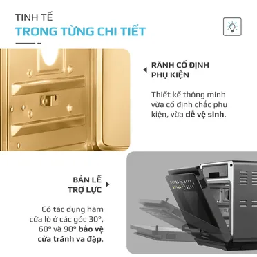 Nồi Chiên Hơi Nước Olivo SF1600 16 Lít 12