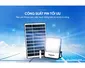 Đèn Pha Năng Lượng Mặt Trời Dùng Ngoài Trời, Sân Vườn Eco Sunhouse SHE-LECPLSE01.300W