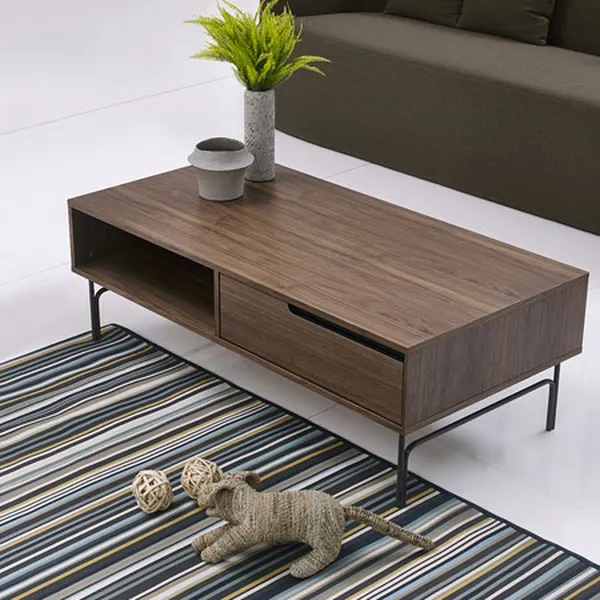 Bàn Coffee TARA CP1708G-V36F/V45C-SS15 1.2M Sồi Đậm
