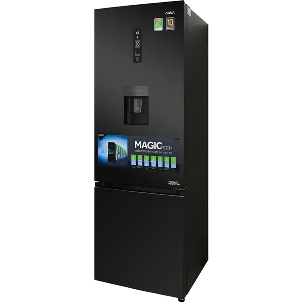 Tủ Lạnh Aqua Inverter 350 Lít AQR-IW378EB(BS)