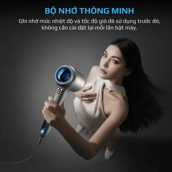Máy Sấy Tóc Tốc Độ Cao Olivo Ionsense 1500W