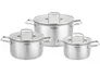 Bộ Nồi Inox Đáy Liền Kangaroo KGCS3IP