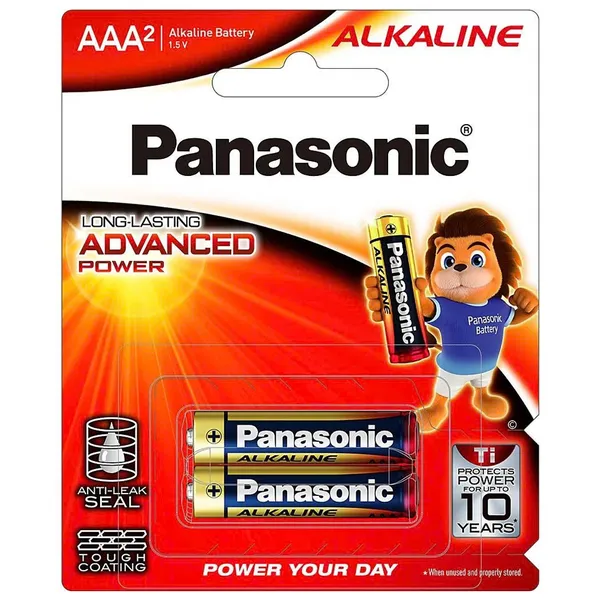 Pin Kiềm Panasonic LR03T/2B-V AAA Vỉ 2