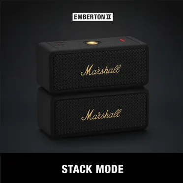 Loa Bluetooth Marshall Emberton II Black and Brass 5