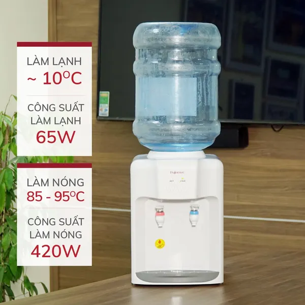 Cây Nước Nóng Lạnh Để Bàn Mini Fujihome WD5510E