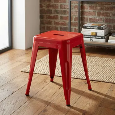 Ghế Bar D-6 Sắt Đỏ