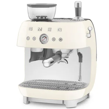 Máy Pha Cà Phê Tích Hợp Xay Smeg EGF03CREU Màu Kem 3
