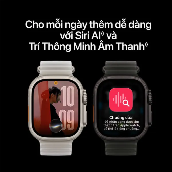 Apple Watch Ultra 4 GPS + Cellular 49mm Viền Titanium Dây Trail
