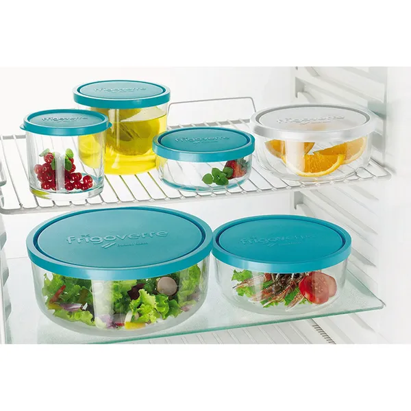 FRIGOVERRE 12 Hộp Thủy Tinh Cao 700ml