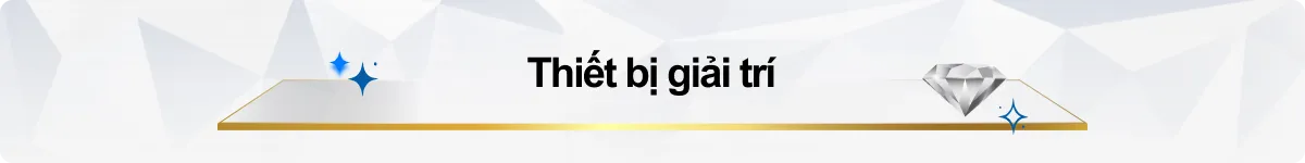 Banner thiết bị giải trí