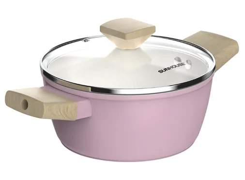 Bộ Nồi Phủ Sứ Nano Đáy Từ Sunhouse Healthy SHG7979MP4 6