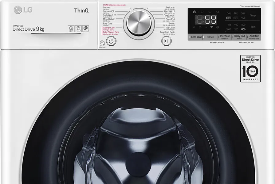 Máy Giặt LG 9 Kg FV1409S3W