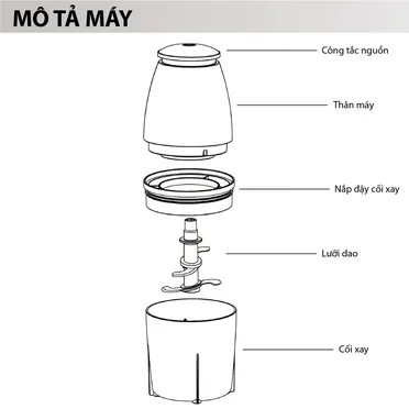 Máy Xay Thịt Simplehome FP126E 2