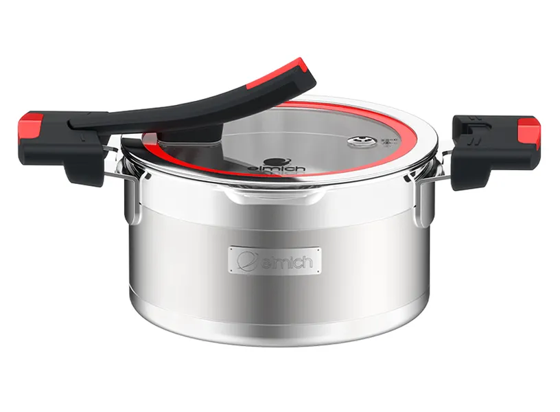 Bộ Nồi Inox Liền Khối Elmich Milano EL-8093 Size 16,18,22, Chảo 26cm