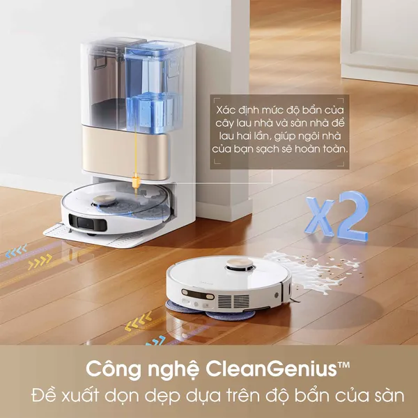 Robot Hút Bụi Lau Nhà Dreame L10s Pro Ultra Heat